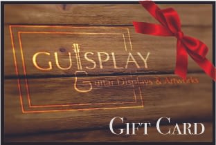 Guisplay Guitar Display case cabinet showcase ukuelele stand Gift Card