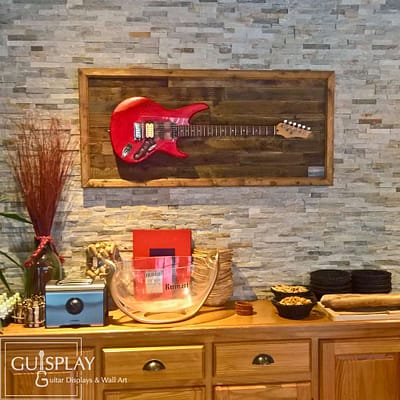GUISPLAY Palette 4 Support guitar wall hanger display stand and Wall Art creations7(watermarked)