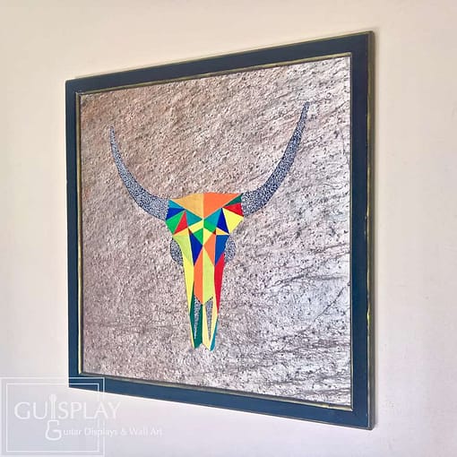 Guisplay Wall Art Creation Cow Stone Carved 7(watermarked)