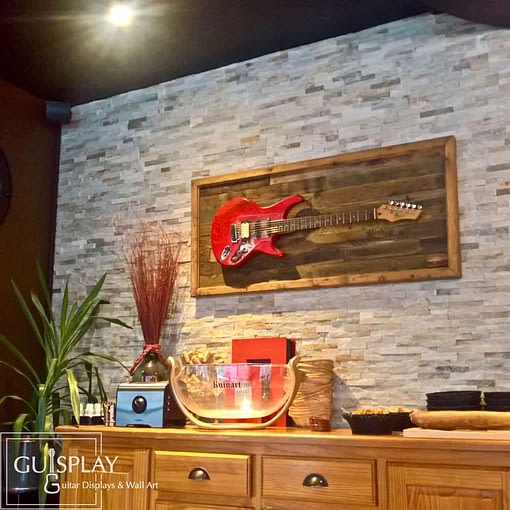 GUISPLAY Palette 4 Support guitar wall hanger display stand and Wall Art creations5(watermarked)
