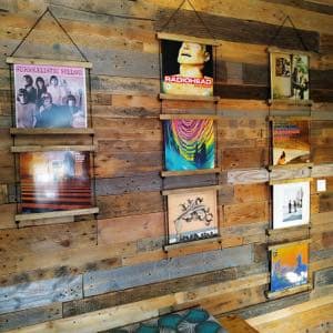 Lp record wall hanger display Vinyl handcraft handmade by Guisplay53