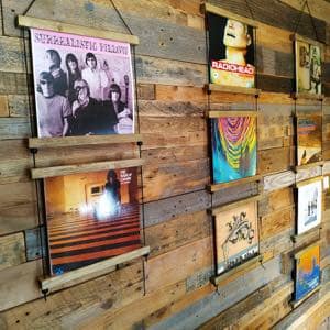 Lp record wall hanger display Vinyl handcraft handmade by Guisplay53