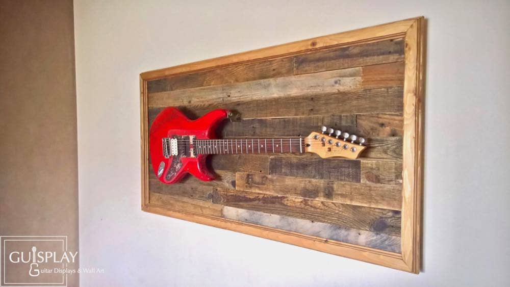 PALETTE HORIZONTAL XL (for Stratocaster Guitar Shape) - Guitar Display |  GUISPLAY